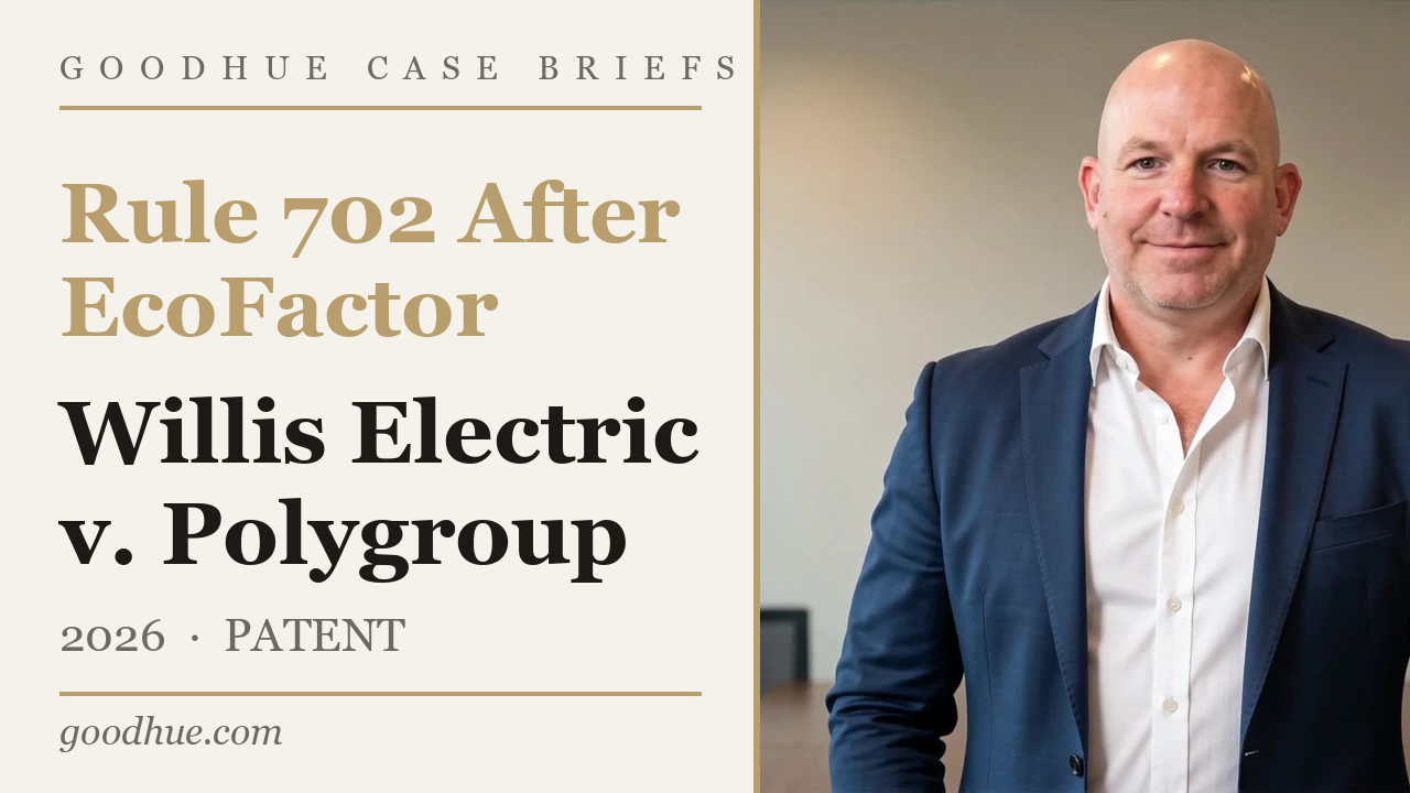 Willis Electric Co. v. Polygroup Ltd. (Macao Commercial Offshore) — video case brief